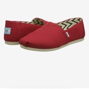 TOMS Classic Alpargata Canvas Slip-Ons